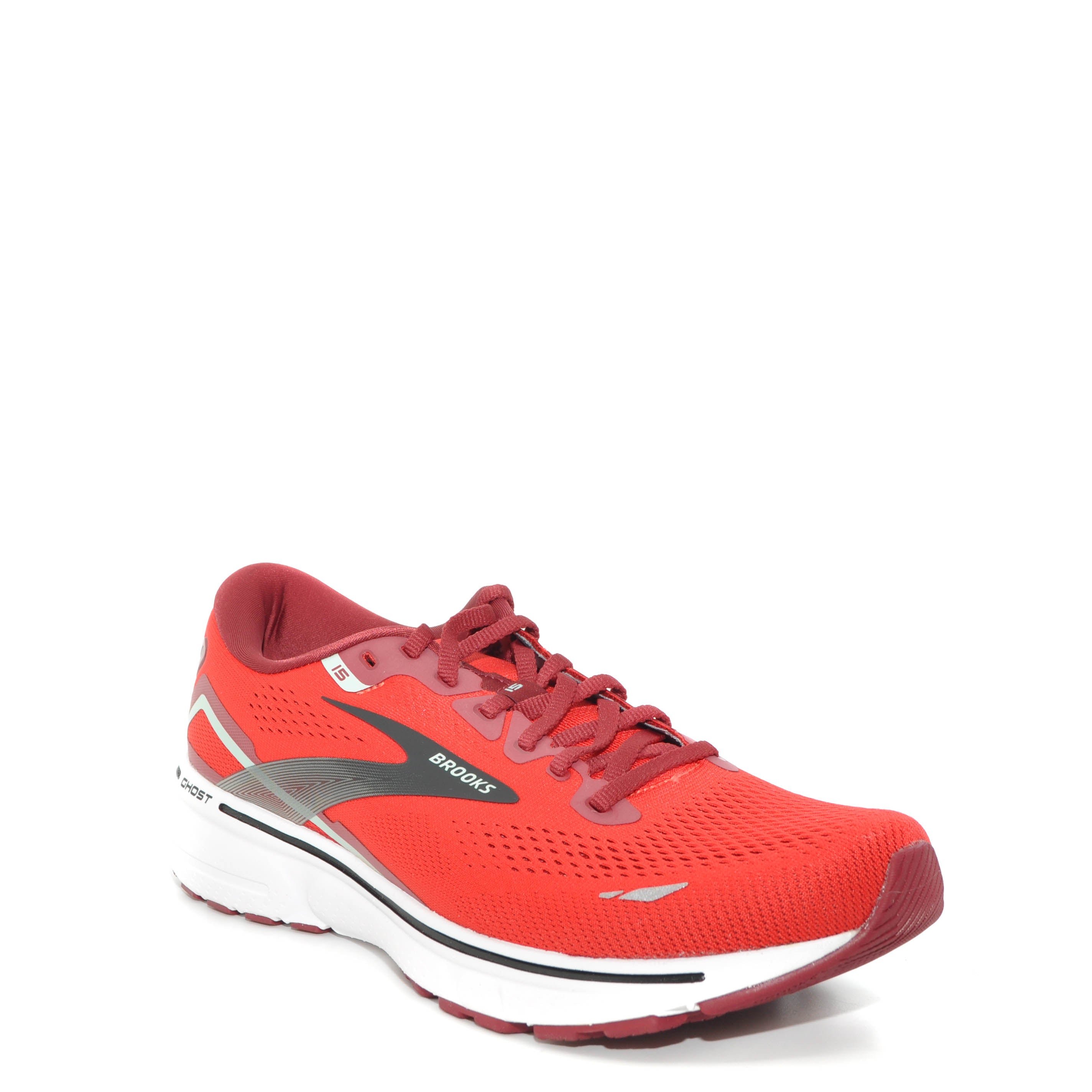 brooks red trainers