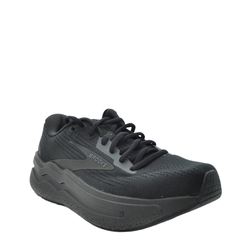 Load image into Gallery viewer, black brooks ladies trainers
