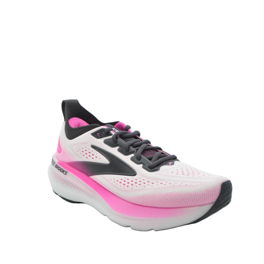 pink glycerine running shoes