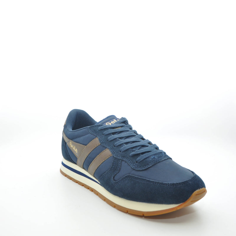 Load image into Gallery viewer, navy gola trainers for men
