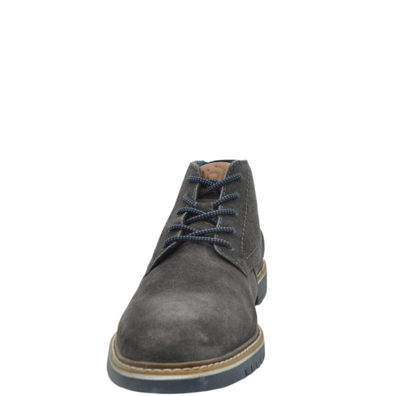 Load image into Gallery viewer, grey suede boots for men
