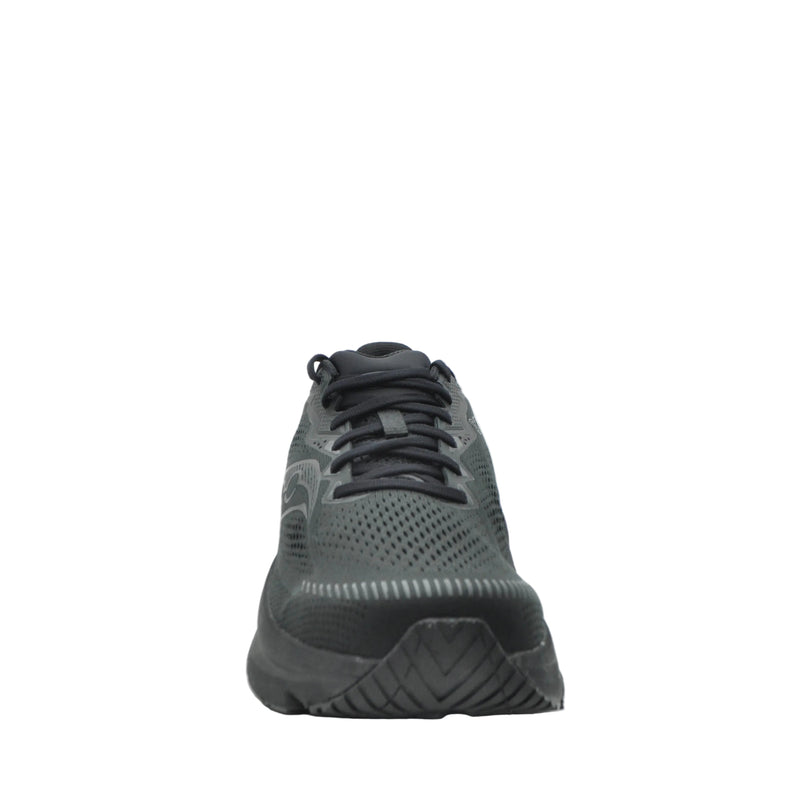 Load image into Gallery viewer, black saucony guide 19 running shoes
