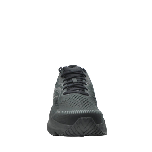 black saucony guide 19 running shoes