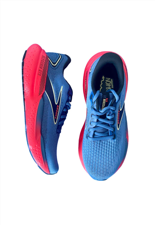 blue brooks running shoes
