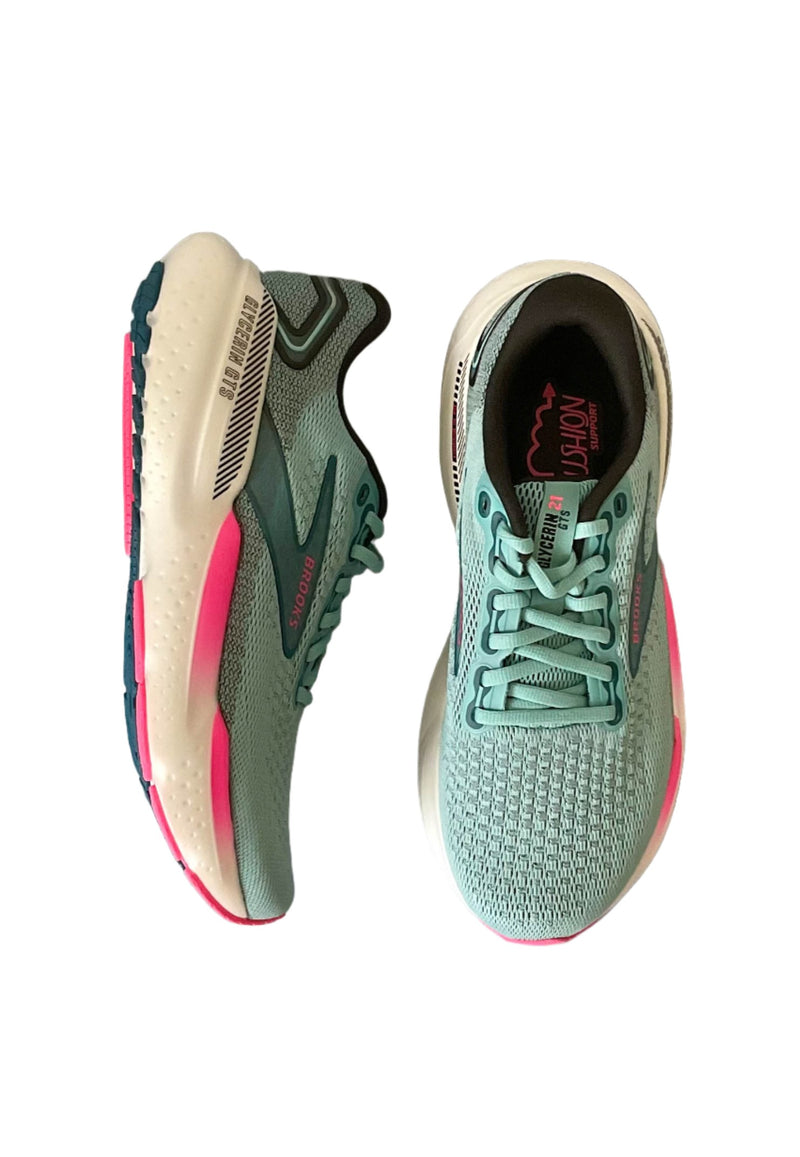 Load image into Gallery viewer, blue ladies running shoes
