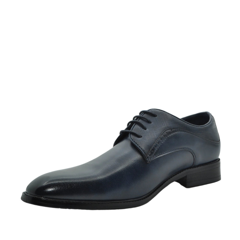 Load image into Gallery viewer, navy suit shoes for men
