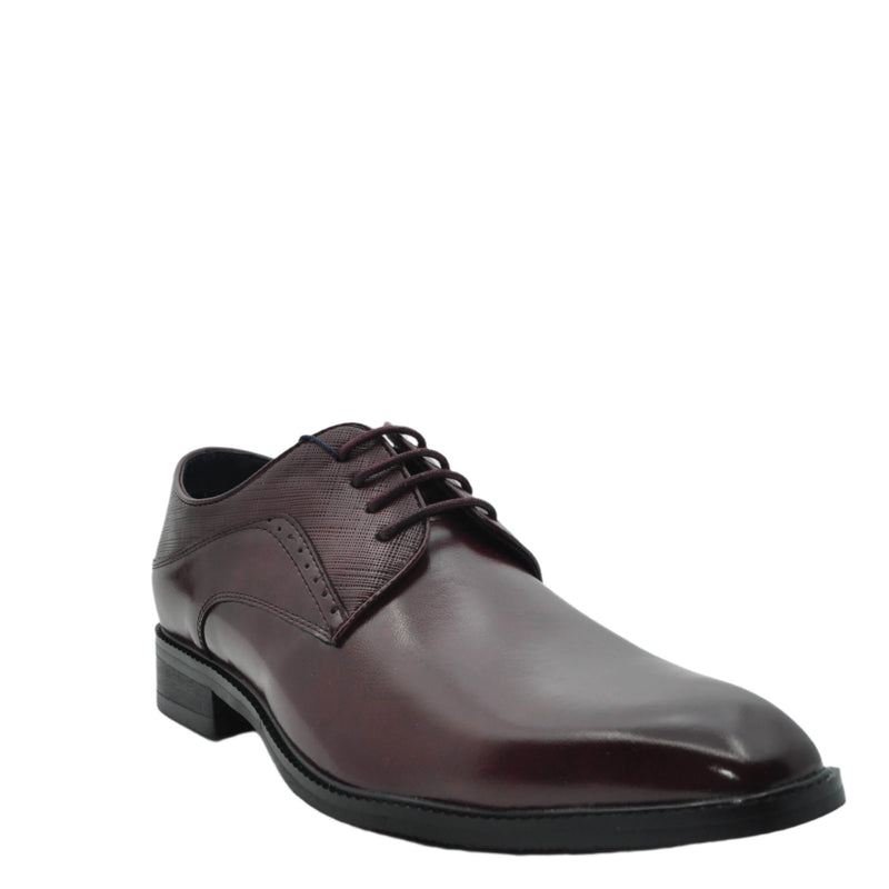 Load image into Gallery viewer, burgundy suit shoes for men
