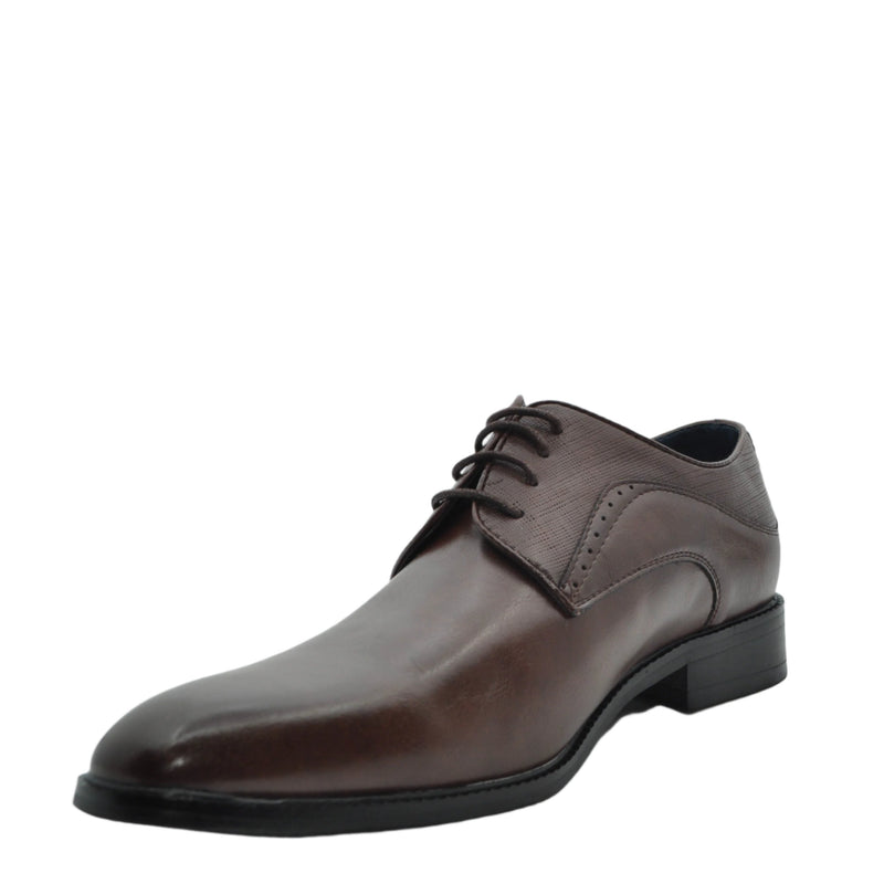 Load image into Gallery viewer, dark brown suit shoes
