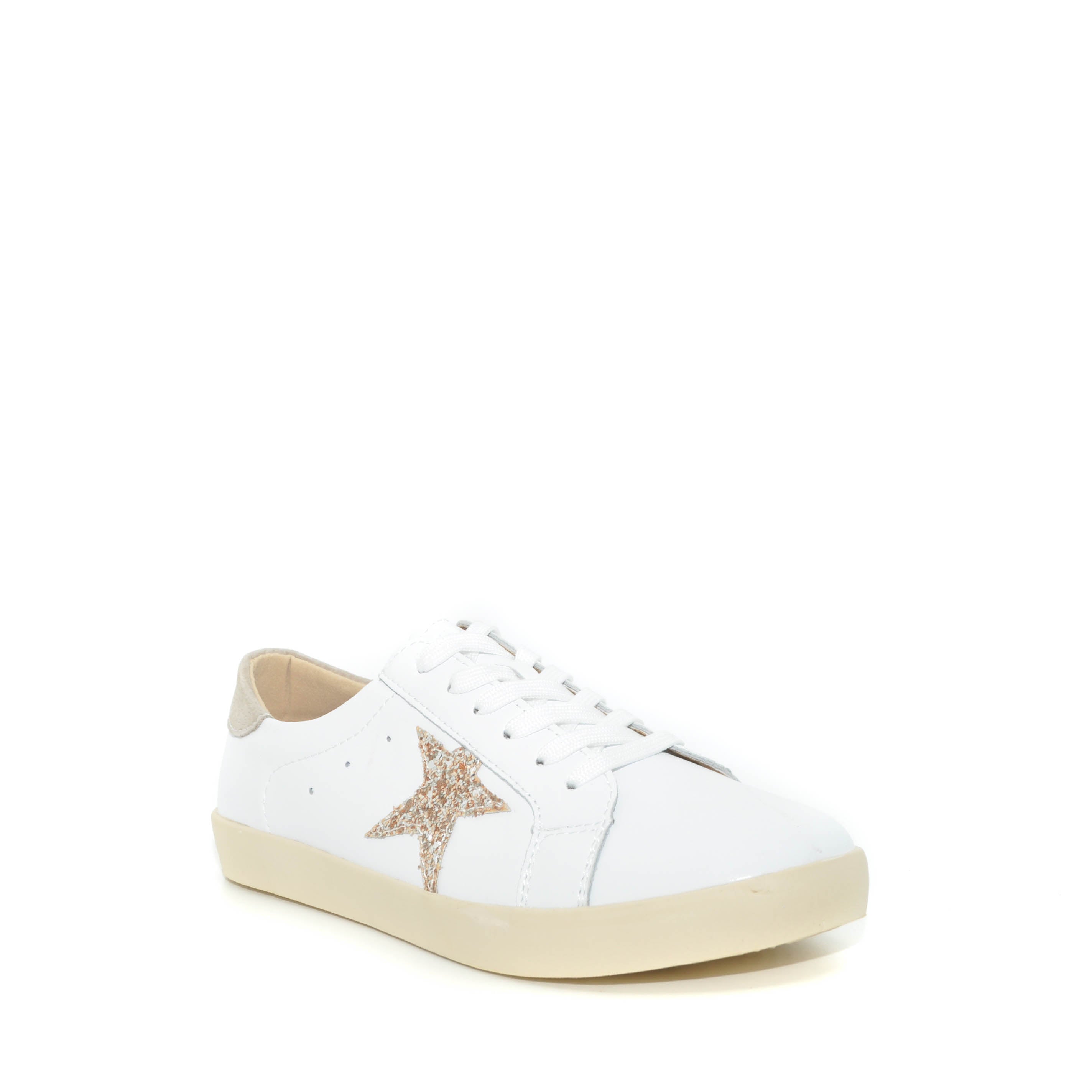 white flat shoes for women