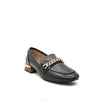 black loafers