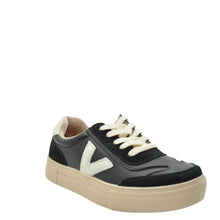 Load image into Gallery viewer, black fashion trainers