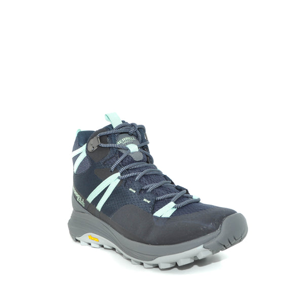 navy walking boots women