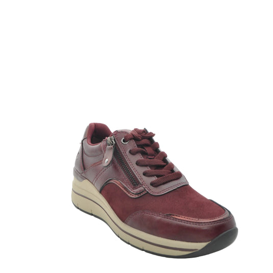 red wedge shoes for women