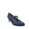 navy wide fit low heels