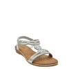 silver sandals