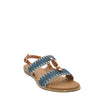 navy summer sandals