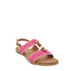 pink summer sandals
