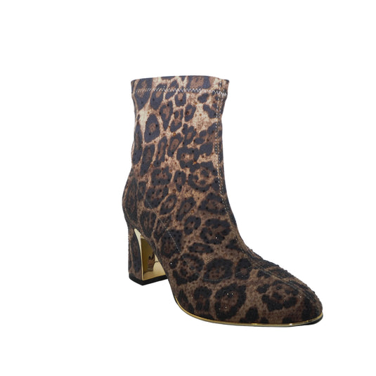 leopard boots