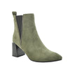 green dress boots women