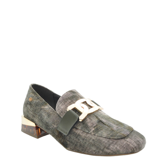 grey dressy loafers for ladies