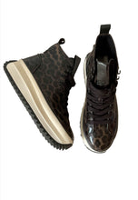 Load image into Gallery viewer, leopard print sneaker boots