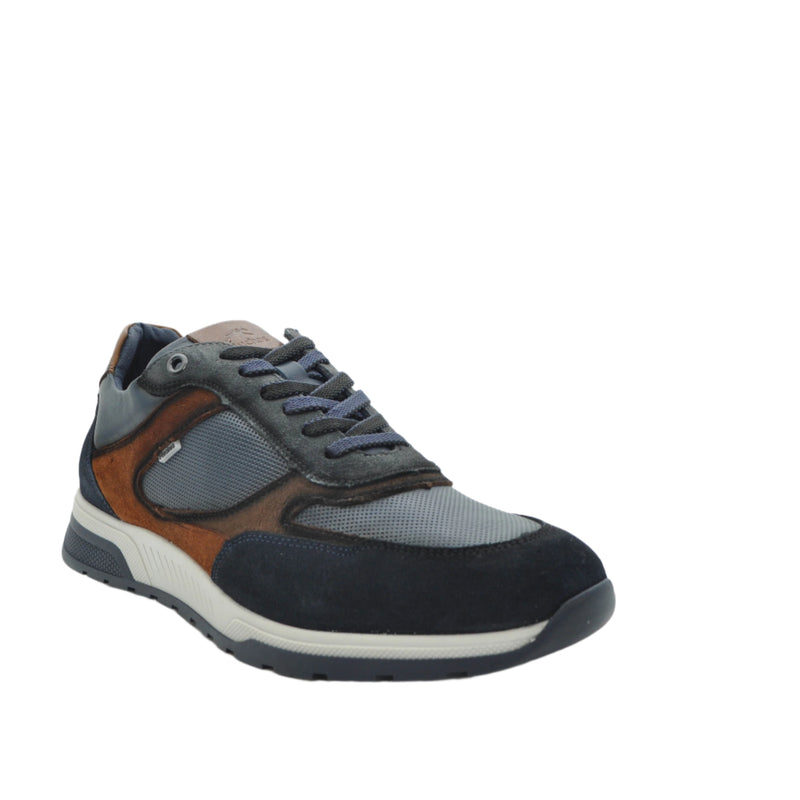 Load image into Gallery viewer, navy suede mens shoes
