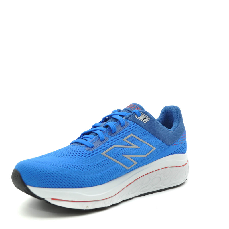 Load image into Gallery viewer, blue new balance running shoes
