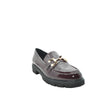 burgundy loafers