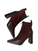 brown heeled boots