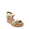gold platform sandals