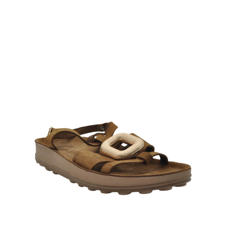 Load image into Gallery viewer, brown cofortable sandals for women
