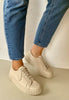 cream shoes for women