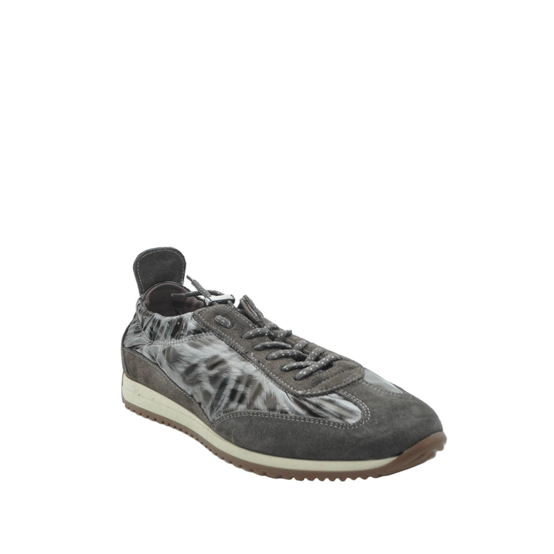Load image into Gallery viewer, grey leopard print sneakers

