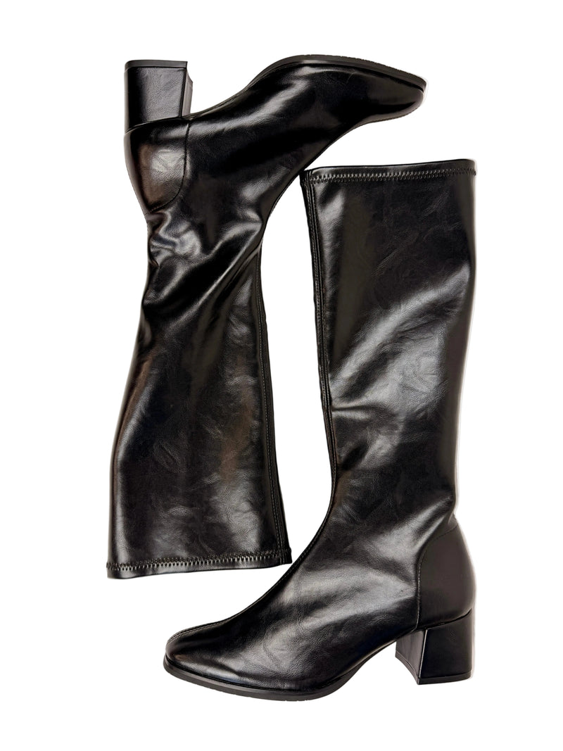 Load image into Gallery viewer, block heels miss elastic
