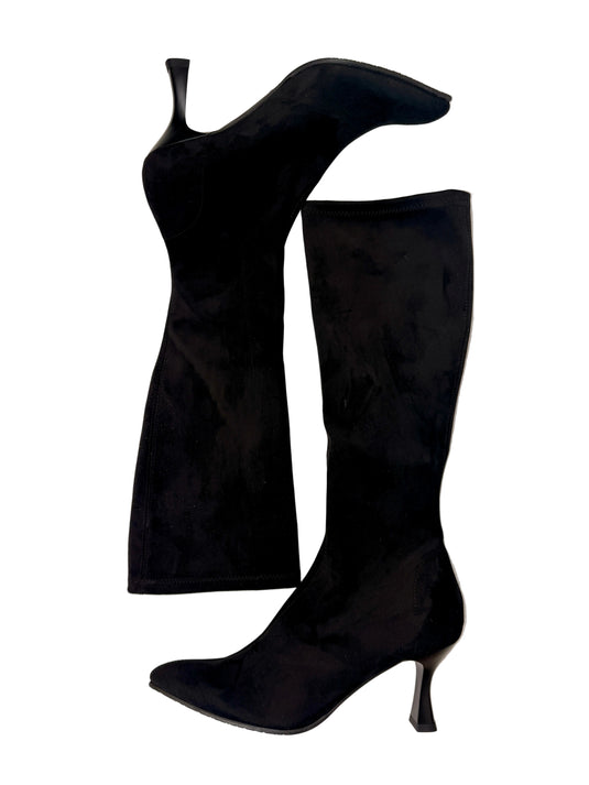 miss elastic long boots