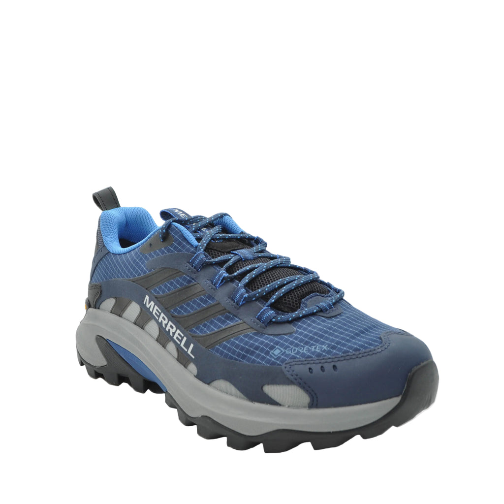 navy trail shoes for men
