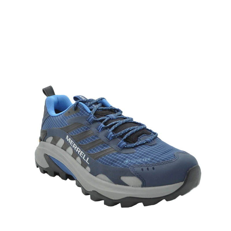 Load image into Gallery viewer, navy trail shoes for men
