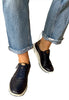 navy ladies casual shoe