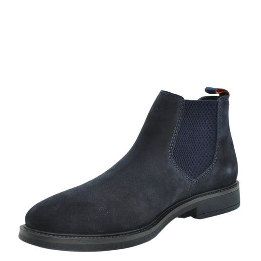 navy mens boots