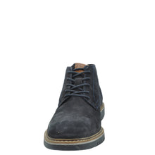 Load image into Gallery viewer, navy seude ankle boots for men