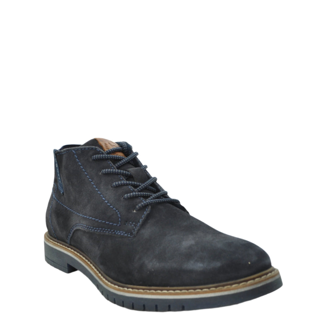 navy mens boots