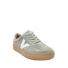 green casual trainers