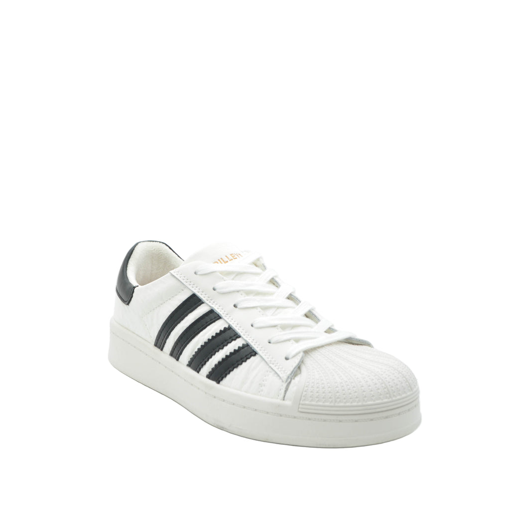 white fashion trainers