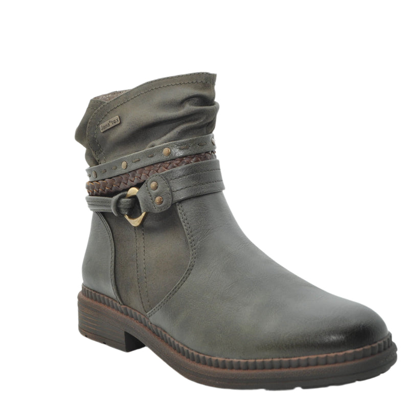 Load image into Gallery viewer, green casual boots for women

