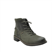 Load image into Gallery viewer, green flat boots women