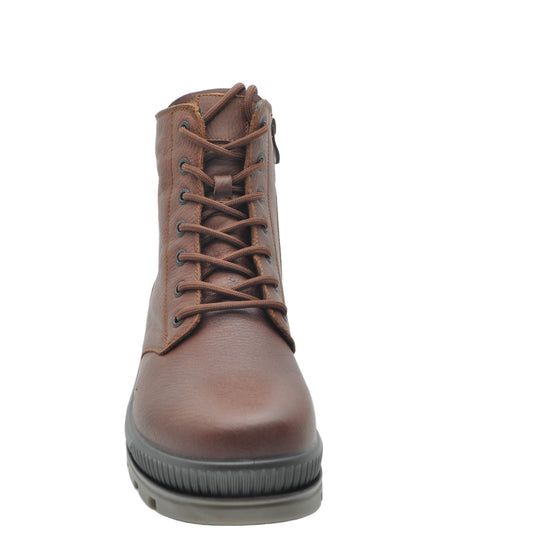 brown leather waterproof boots for ladies