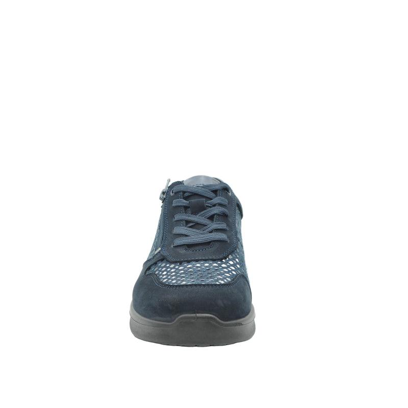 Load image into Gallery viewer, navy walking shoes for women
