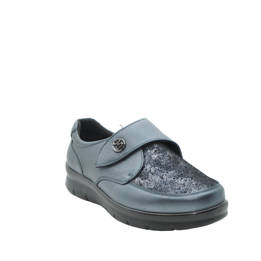 navy wide fitting shoes for women