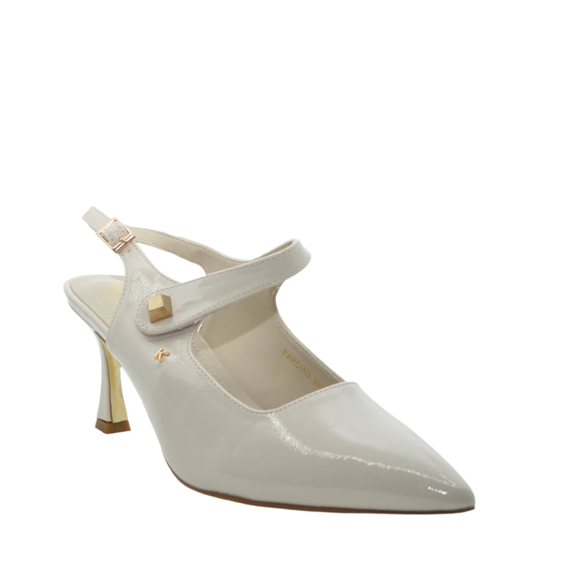 Load image into Gallery viewer, beige low heels
