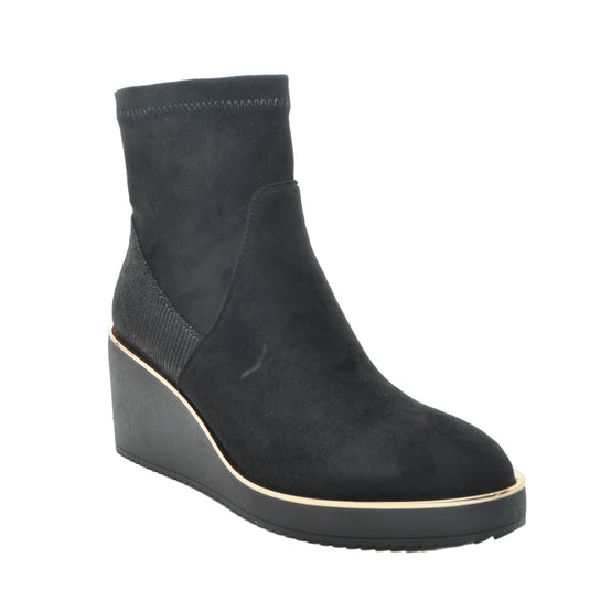 black suede boots